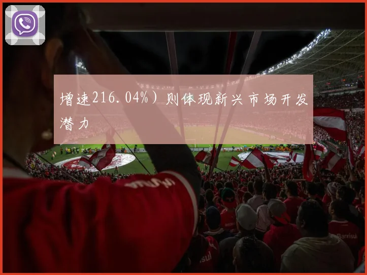 增速216.04%）则体现新兴市场开发潜力